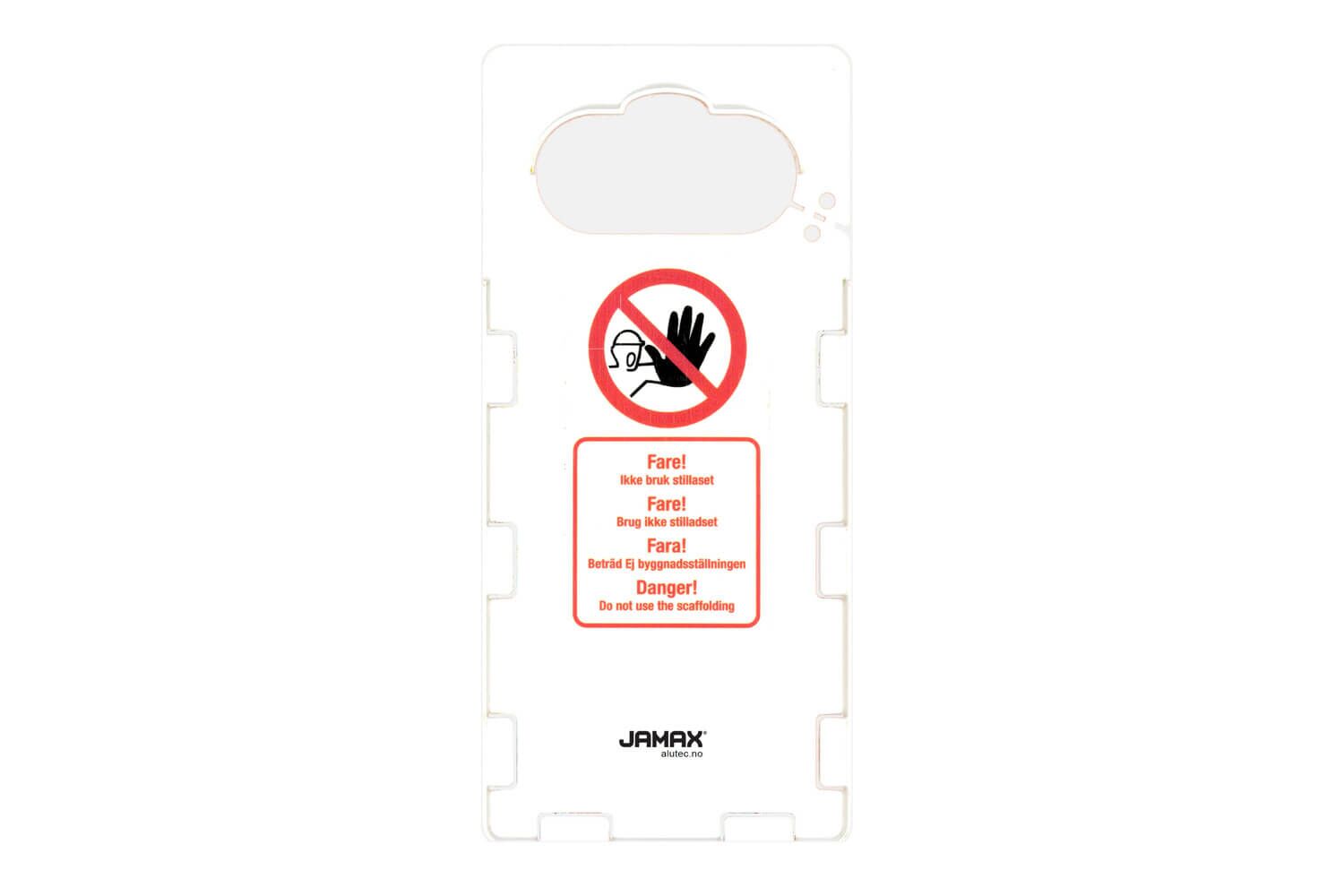 MERKESKILT KORTHOLDER